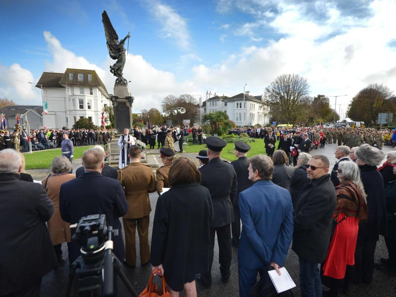 Eastbourne Remembrance Sunday on November 9 2025.