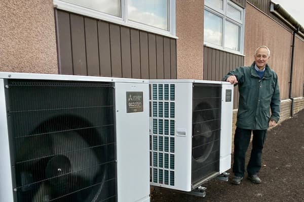 New heat pumps at Southwater Village Hall