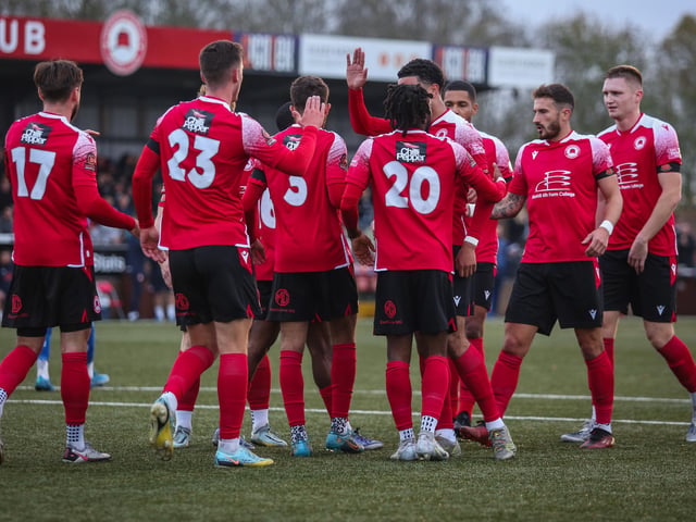 Pre-match service and minute’s silence precedes Eastbourne Borough's narrow 1-0 home win over St Albans City in the National League South