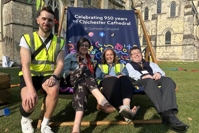 SussexFest team - Ollie Tubb, Charlotte Girdlestone, Rosie Bradberry and Tim Morris (contributed pic)