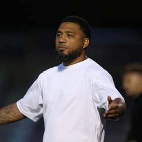 Crawley Town head coach Colin Kazim-Richards. (Photo by Pete Norton/Getty Images)