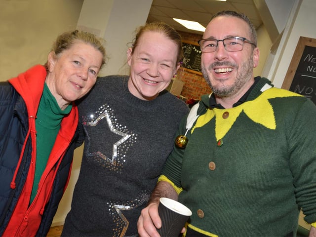 Surviving Christmas 2025 at His Place in Robertson Street on Boxing Day. Volunteers are pictured.