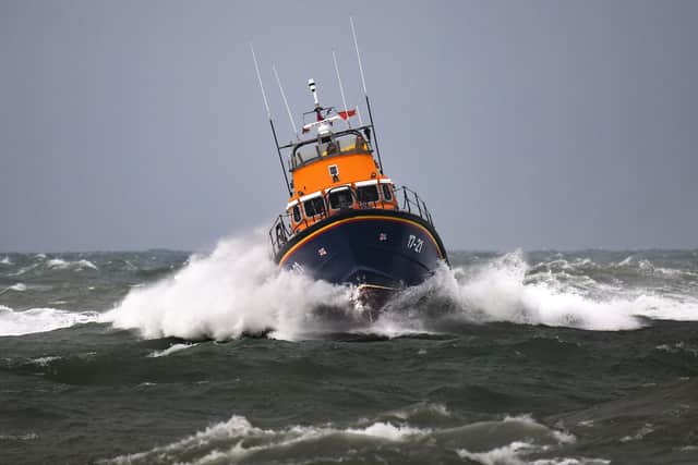 Newhaven RNLI's Severn class 'David and Elizabeth Acland'. Credit: Stephen Duncombe/ Watch and Shoot Lifeboats.