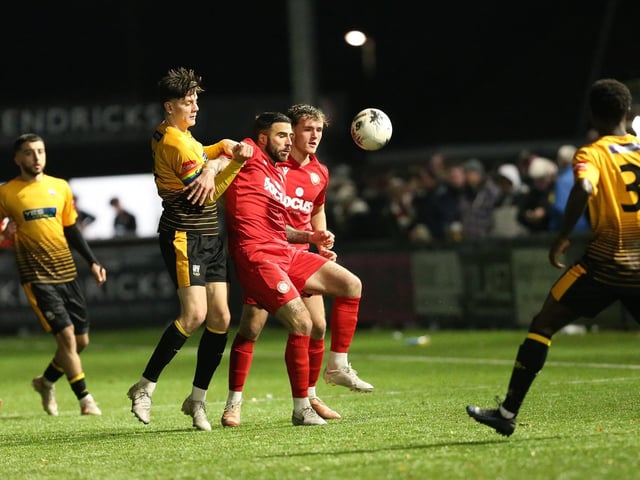 Worthing take on Littlehampton Town in the Sussex Senior Cup