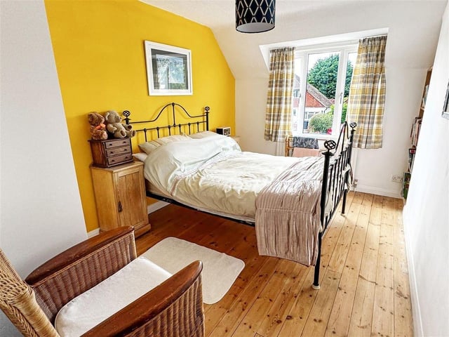 This five-bedroom detached house in a private road has come on the market with Glyn Jones priced at £650,000.
