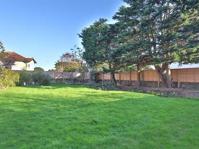 Gardens surround the property and are predominately south-facing and secluded
