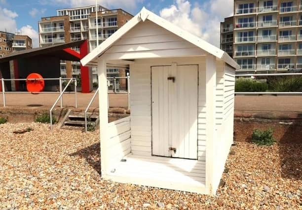 Bexhill beach hut for sale