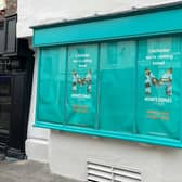 Montezuma’s is getting closer to returning to Chichester city centre, with signage announcing its homecoming now in place at its new South Street shop. Photo: Sussex World