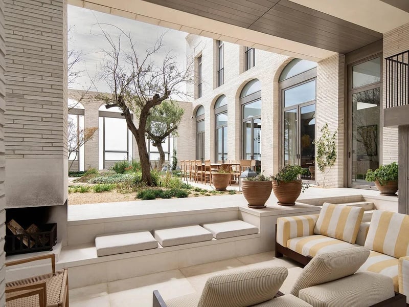 The property is situated on the site of a Victorian bathhouse.