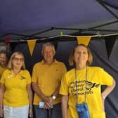 Lib Dems stall at Brunswick Festival