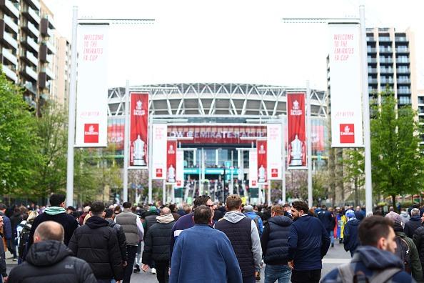 Seagulls at Wembley