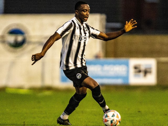 Action from Peacehaven and Telscombe's win over Bexhill United in the SCFL premier