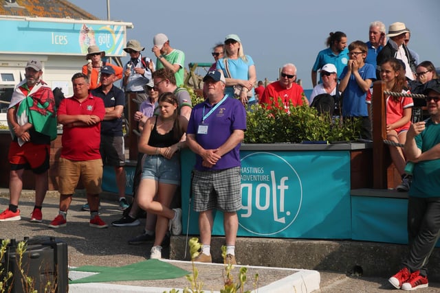 International Crazy Golf Competition 2023 in Hastings. Photo by Roberts Photographic.