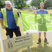 Muster Green in Haywards Heath has won its eighth Green Flag Award