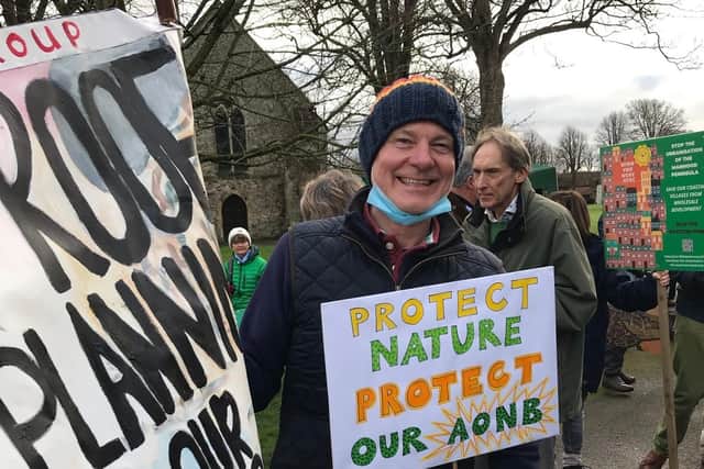 Simon Bond of the Mayday Action Group