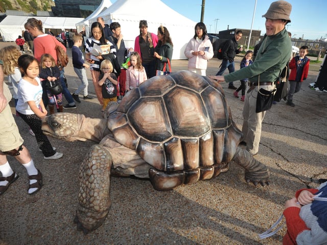 Hastings Storytelling Festival 2024 parade on October 27.