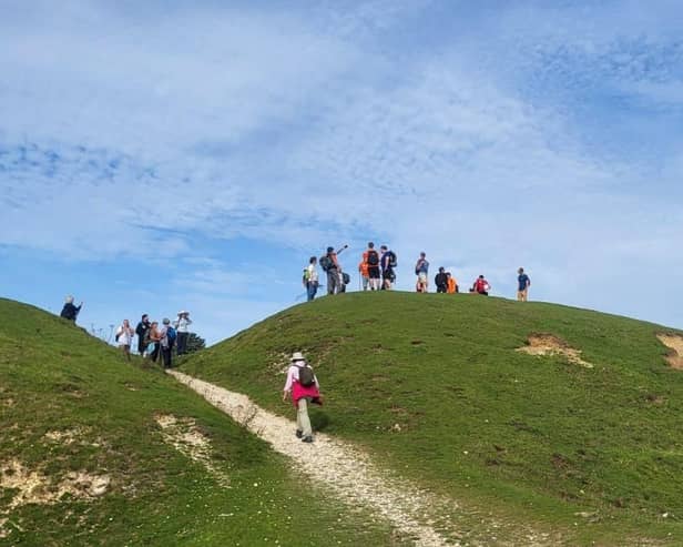 The inaugural Worthing Five Peaks Challenge was a triumph, marking five years at Olly's Future for World Suicide Prevention Week. Picture: Ann Feloy