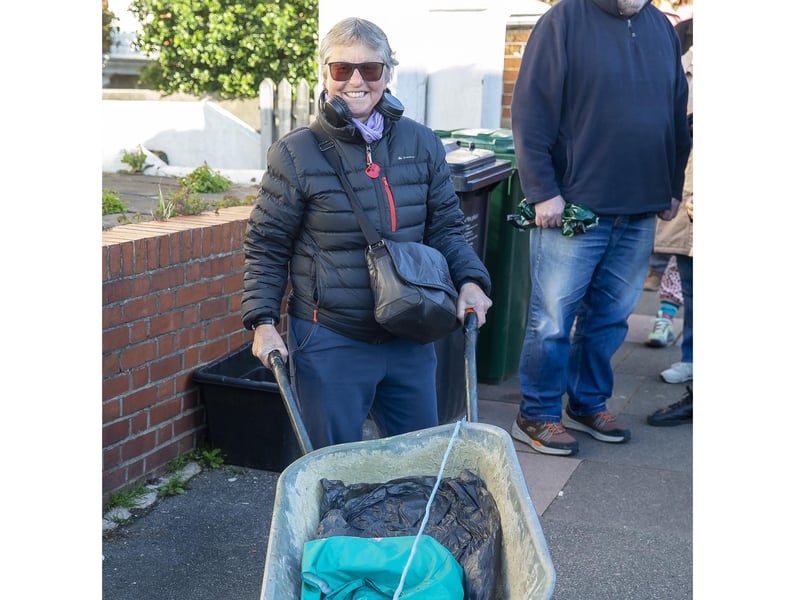 Ravens Bakery in Brighton was the place to be for dozens of hungry people on Good Friday, as people queued from 6am to get a taste of the famous hot cross buns