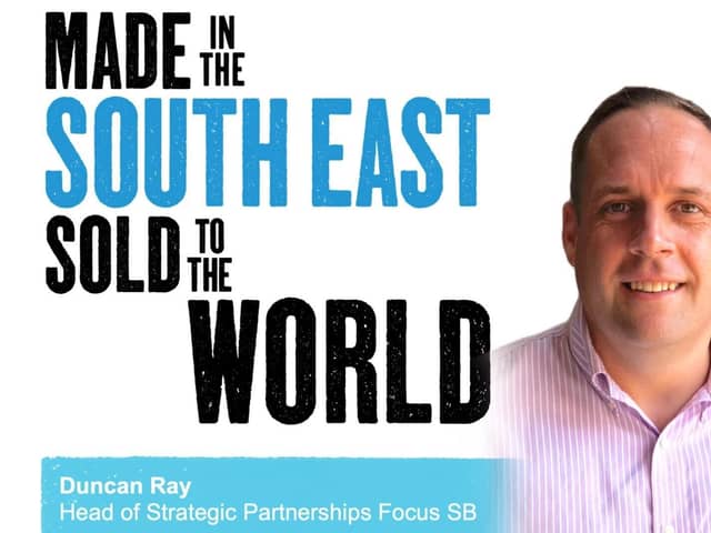 Focus SB Head of Strategic Partnerships, Duncan Ray accepts DBT Export Champion role 2024/25