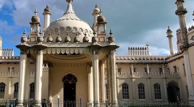 The Royal Pavilion, Brighton: This unique palace was built for the Prince Regent in the early 19th century and combines Indian and Chinese architectural styles. It is now a museum and a popular tourist attraction. Information from Visit Brighton website