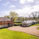Wellhouse Farm is in a semi rural position in Wellhouse Lane in Mid Sussex and is on sale through agents Savills with a guide price of £2,850,000.