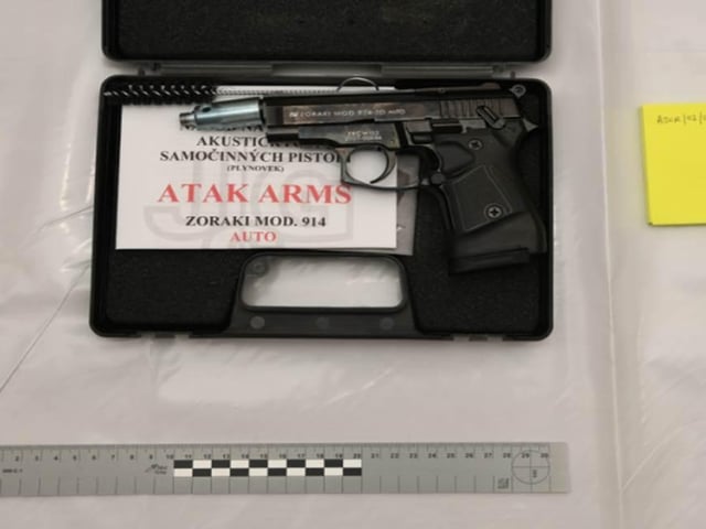 Some of the firearms and ammunition seized. Picture: NCA