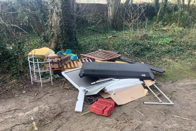 Wealden District Council say locations around Wealden including Friston Forest, Jevington and Hollow Lane in Blackboys are blighted by dumped waste.