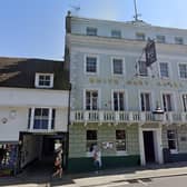 The iconic White Hart Hotel in Lewes has been sold. Image: Google Street View