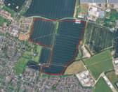 The site of the proposed development Credit: Google Maps