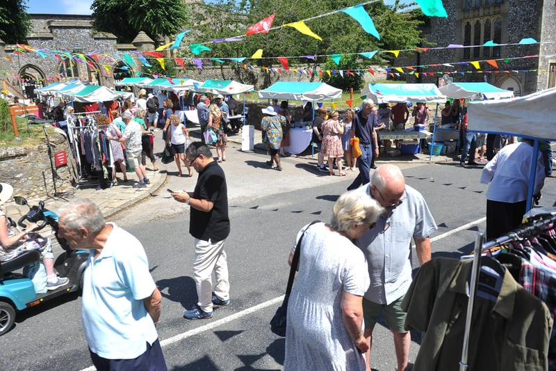 The crowds enjoying the day. Picture: Steve Robards/Sussex World