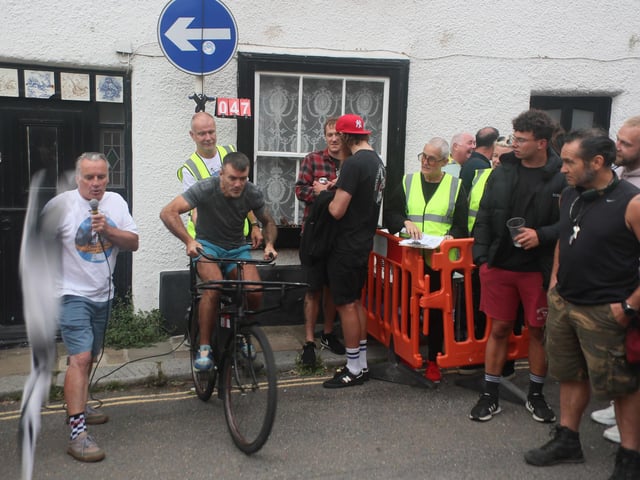 Hastings Old Town Carnival Week 2023: Bike Race. Photo by Roberts Photographic.