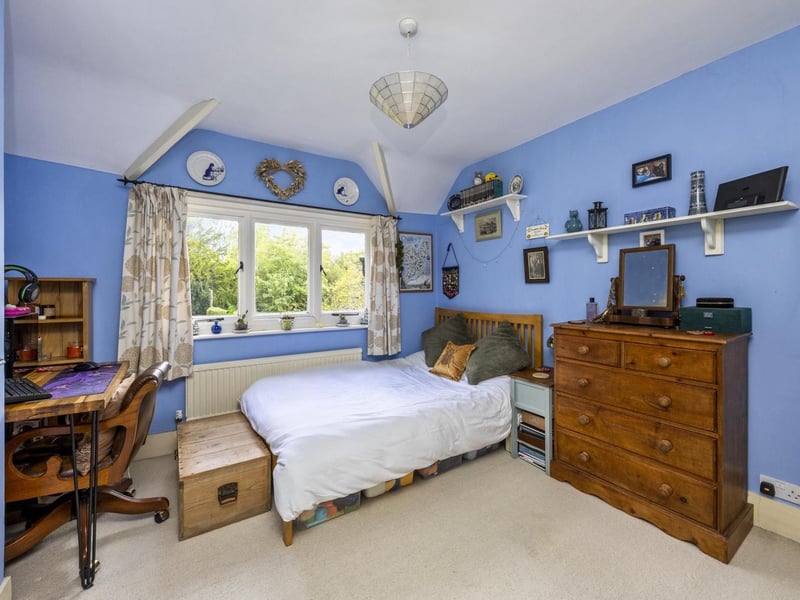 One of the spacious bedrooms. Photo: Yopa