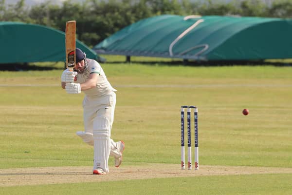 Clive Tong of Crowhurst Park CC was their MoM v Buxted Park in the National Village Cup