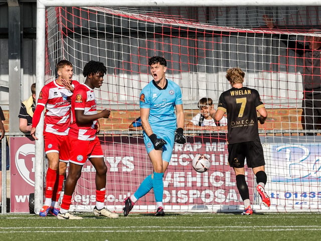 Eastbourne Borough v Boreham Wood in the FA Cup