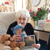 Lyn's 100th birthday at Elizabeth House