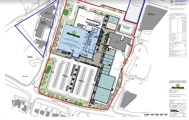 The supermarket chain outlined plans for comprehensive redevelopment of the Meridian Centre site