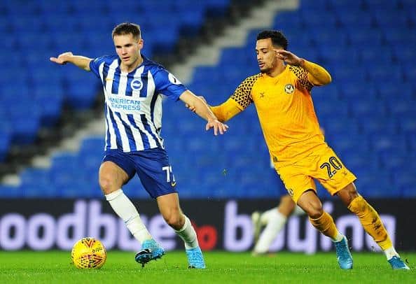 Teddy Jenks left Brighton last month and moved to League Two outfit Forest Green Rovers