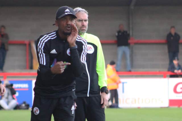 Lewis Young is unbeaten as Crawley interim manager
