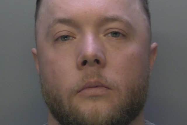 Craig Gabriel (DOB: 17.09.91) from Horley pleaded guilty to possession with intent to supply Class A drugs, cocaine. Picture courtesy of Surrey Police