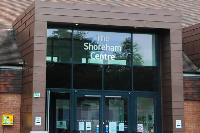 The meeting was being held at the Shoreham Centre
