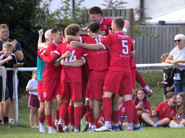 Post Penalty celebration