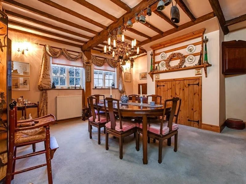 The ground floor accommodation is arranged for both formal and informal entertaining