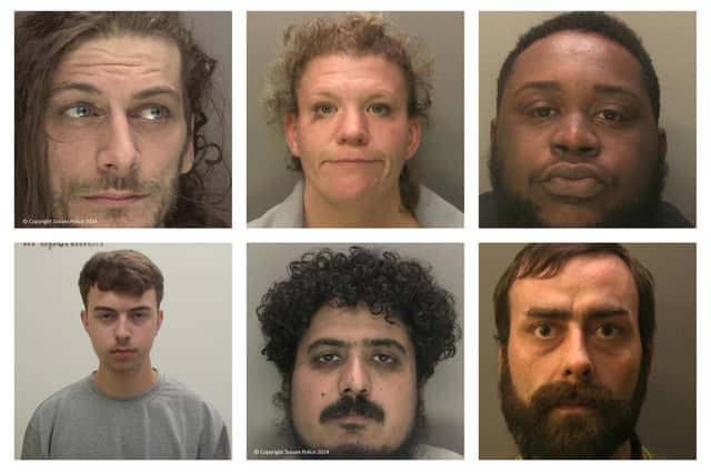 Sussex’s judges, juries and magistrates were busy in June.