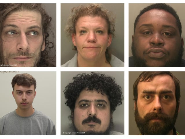 Sussex’s judges, juries and magistrates were busy in June.