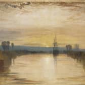 Joseph Mallord William Turner: Chichester Canal c1828, oil paint on canvas, Tate
