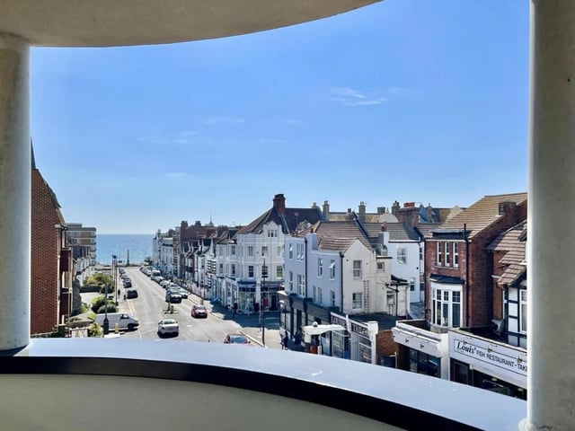 Sea view from communal area