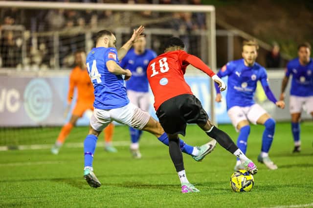 Lewes battle in vain against Billericay | Picture: James Boyes