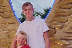 Fifteen-year-old Daniel MacDiarmid (aka Shrimp) and his eight-year-old brother Oakley (aka Seed)