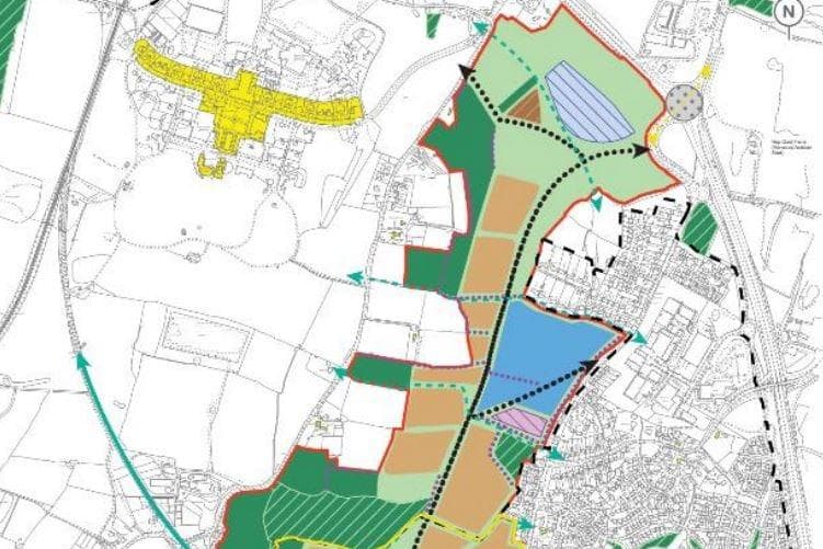 Concerns as four Horsham district sites earmarked for major housing development 