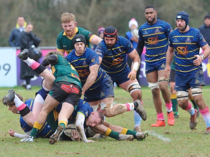Worthing Raiders v Bury St Edmunds, National two east
